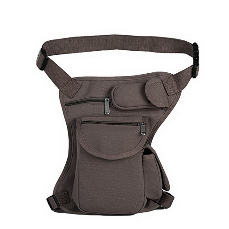 Leisure Fanny Bag - Multi Pockets Outdoor Hiking Travel Waist Bag