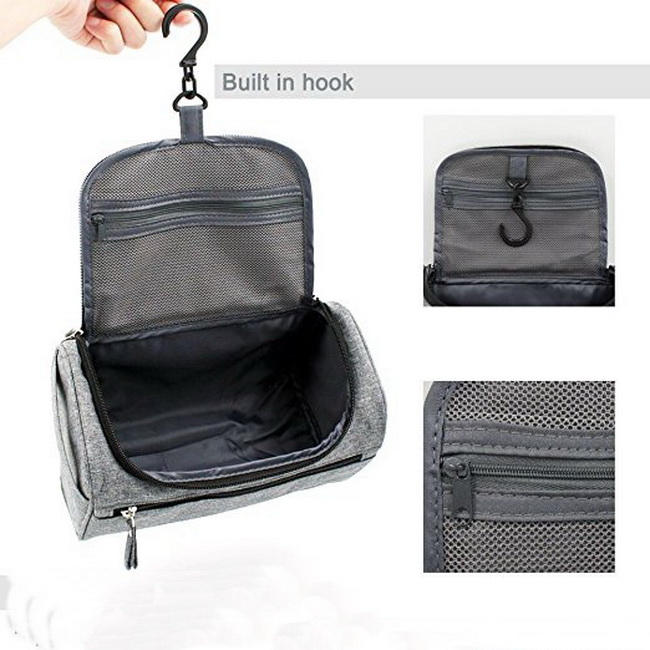 Waterproof Hanging Toiletry Bag/ Portable Travel Organizer Cosmetic Bag
