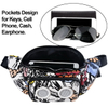 Multifunction Running Fanny Pack USB Charging Waist Bag With Speakers
