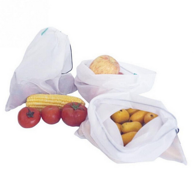 Eco Friendly Washable Grocery Net Bags For Fruit And Vegetable With Factory Price