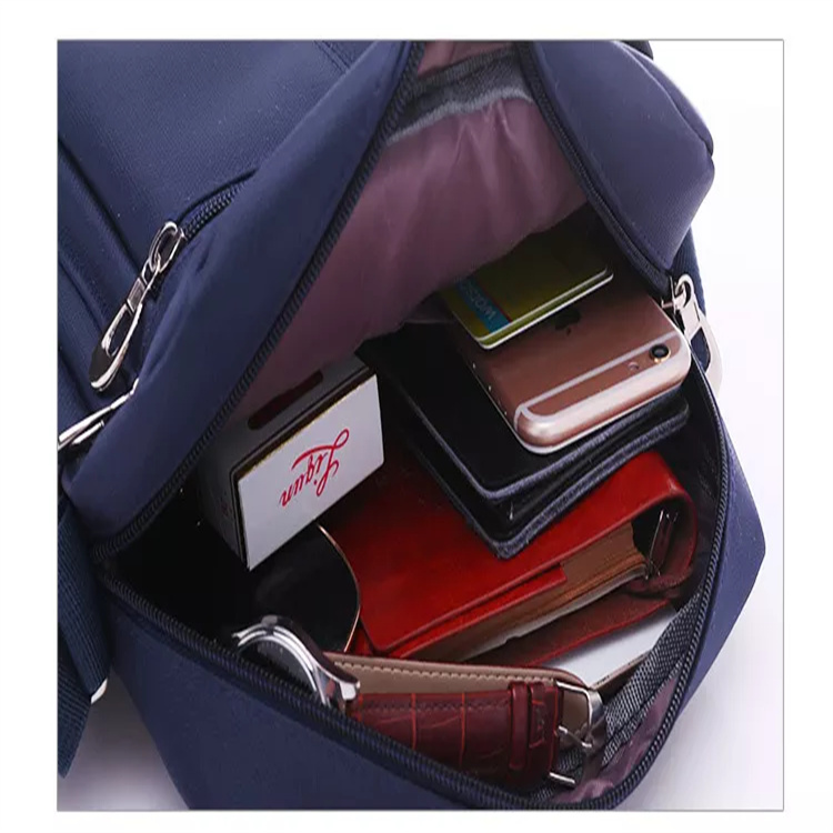 Custom Wholesale Polyester Square Sling Bags Phone Crossbody Shoulder Small Mini Messenger Bag Men