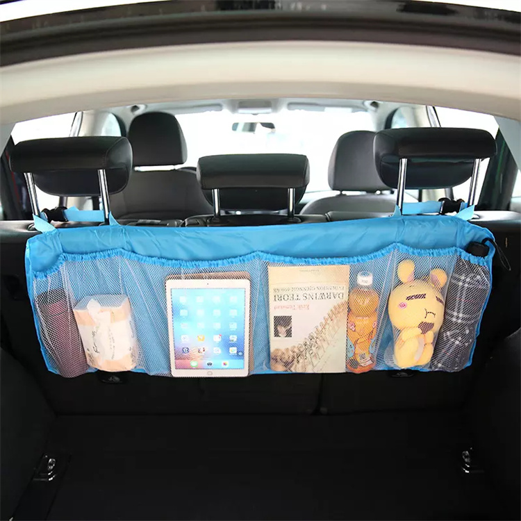 Creative Car Large-capacity Sundries Bag Car Hanging Bag Car Oxford Net Seat Back Bag