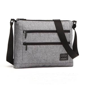 Custom Mens Messenger Shoulder Bag With Adjustable Shoulder Strap