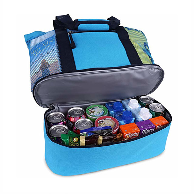 insulated beach tote