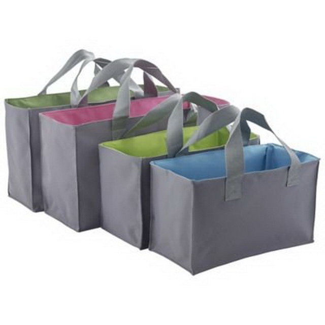 Durable Folding Grocery Bags For Supermarket With Competitive Price