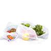 Recycled RPET Mesh Produce Bags With Drawstring For Grocery Shopping,Toy,Travel & Market