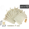 Best Reusable Organic Cotton Muslin Produce Bags In Bulk With Eco-Friendly Material