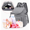 Waterproof Nappy Bag with Insulated Pockets & USB Charging Port